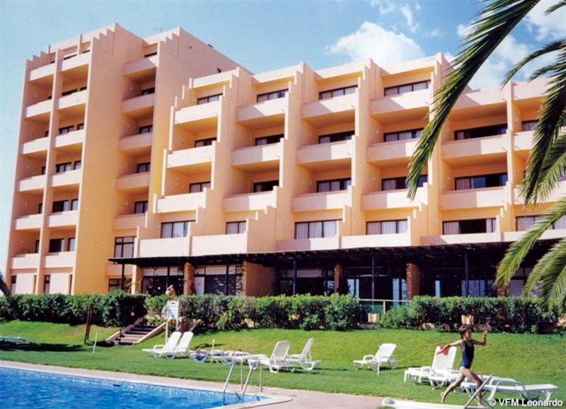 Hotel Aqua Meia Praia Lagos Exteriör bild